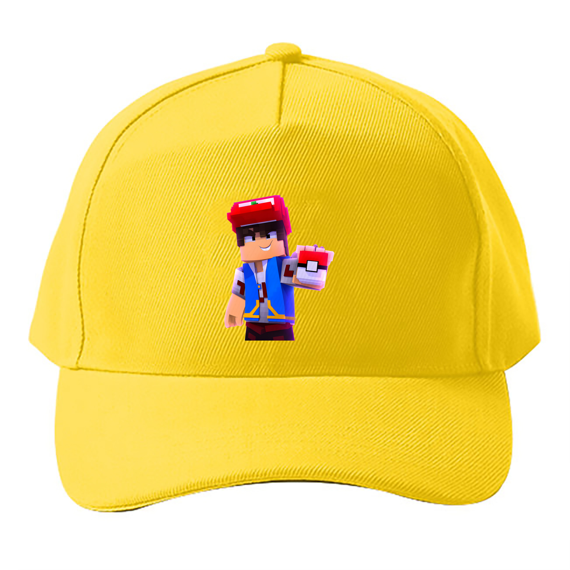 （画像用） マインクラフト ブロックの世界 Minecraft MC Block world ベースボールキャップ 綿100％ 男女兼用 帽子 スポーツ